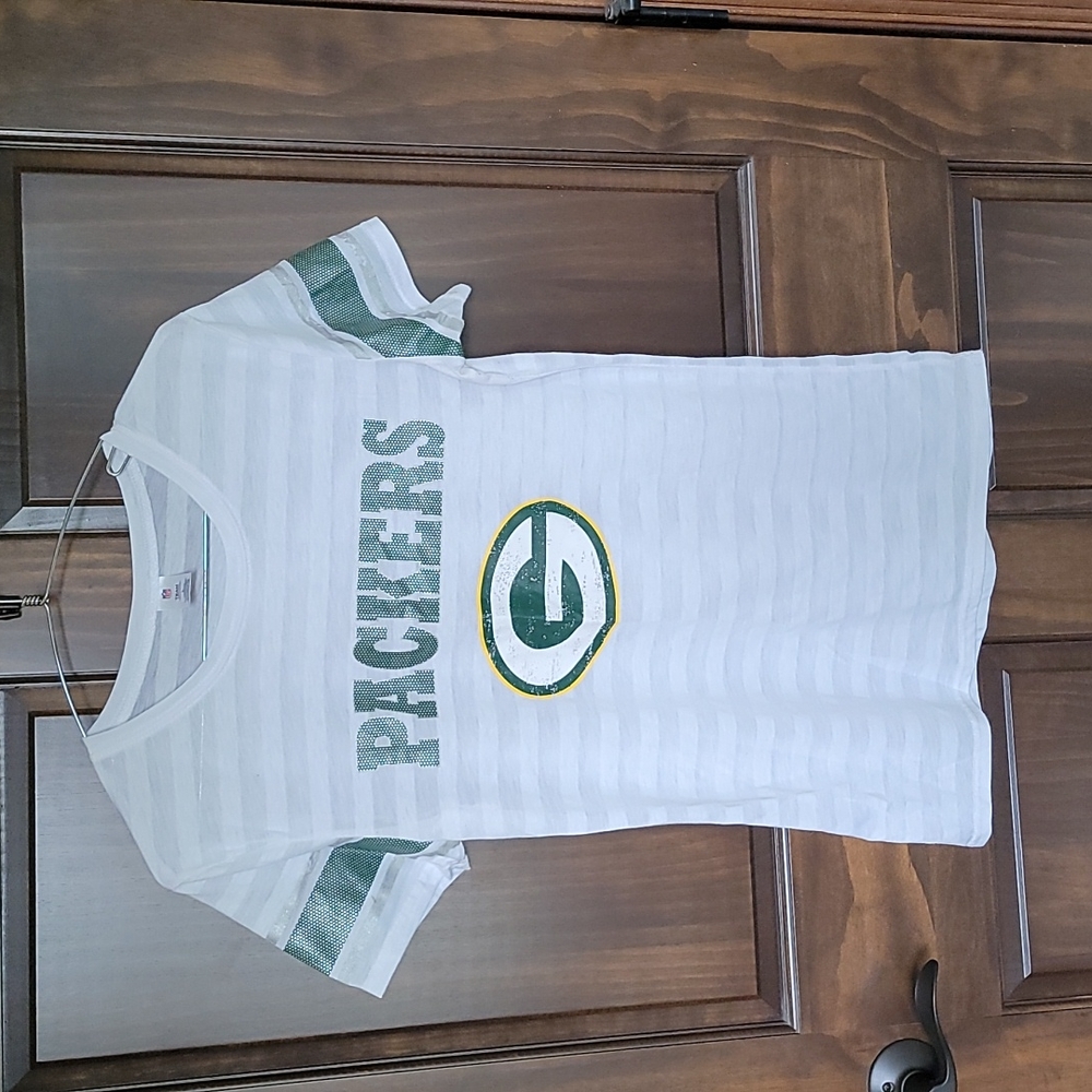 Womens large Green Bay Packers NFL team apparel t-shirt